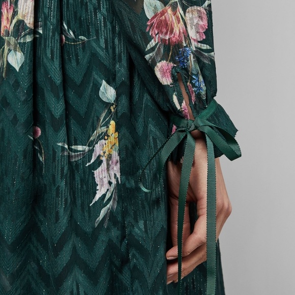 🔥LAST 1🔥NWT TED BAKER ELEGANT MIDI DRESS - Picture 5 of 9